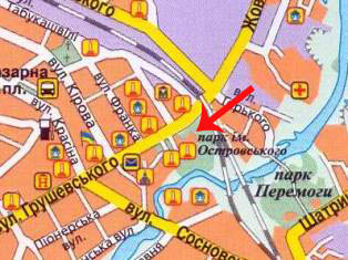 Коростенский городской дом культуры (ГДК) на карте